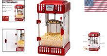 Load image into Gallery viewer, Elegant Red Plexiglass Popcorn Popper - 2.5 oz Capacity with Serving Tray