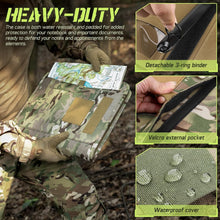Load image into Gallery viewer, Versatile Tactical Notebook with Zipper Closure - Ideal for Outdoor Adventures