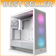 Load image into Gallery viewer, H5 Flow RGB 2024 - Compact Mid-Tower Gaming Case with High Airflow &amp; RGB Ligh...