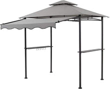Load image into Gallery viewer, Portable Outdoor Gazebo Canopy with Side Awning for Grilling – Easy Assembly