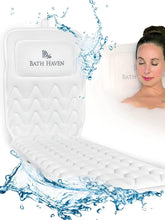 Load image into Gallery viewer, Portable Bath Pillow with Air Mesh - Relax in Style with Secure Suction