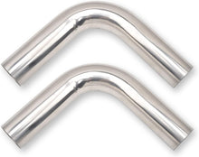 Load image into Gallery viewer, Universal Fit 3.5 Inch T304 Stainless Steel Exhaust Mandrel Bend Pipe, 2PCS