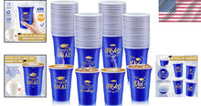 Load image into Gallery viewer, Celebrate in Style: 200 Blue and Gold Graduation Stadium Cups, 16 oz Disposable
