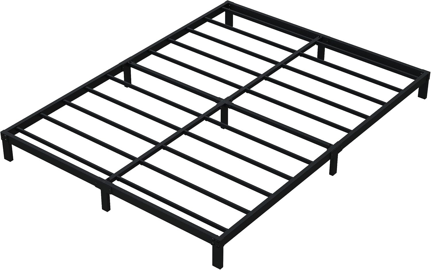 Elegant & Sturdy 7-Inch Full Bed Frame - Squeak & Scratch Resistant Design