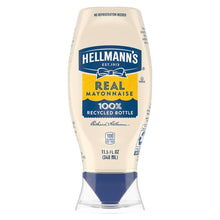 Load image into Gallery viewer, Hellmann’s Real Mayonnaise - Cage-Free, Gluten-Free in 12 Pack Squeeze Bottles