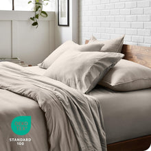 Load image into Gallery viewer, Luxury King Sheet Set - 1800 Ultra-Soft Microfiber, Deep Pockets, Fog Color
