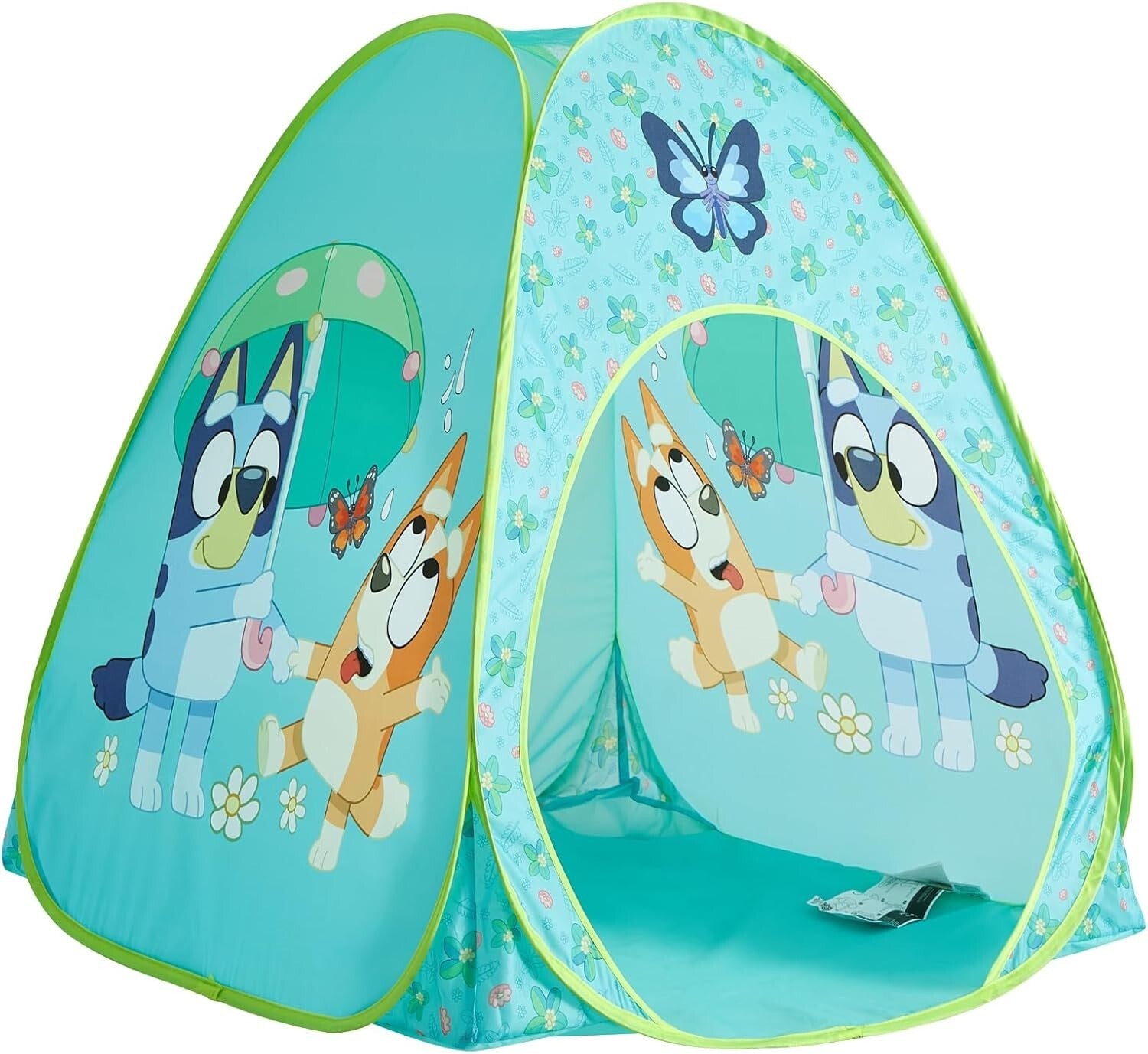 Delightful Bluey Pop-Up Play Tent with Bonus Pillow & Flashlight - Perfect Gift!