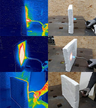 Load image into Gallery viewer, Versatile Ceramic Fireproof Insulation Blanket - 2" Thick, 2.5 sq ft Coverage