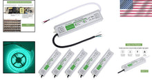 Load image into Gallery viewer, IP67 Rated Outdoor LED Power Supply - 12V DC 60W Transformer Adapter (Pack of 6)
