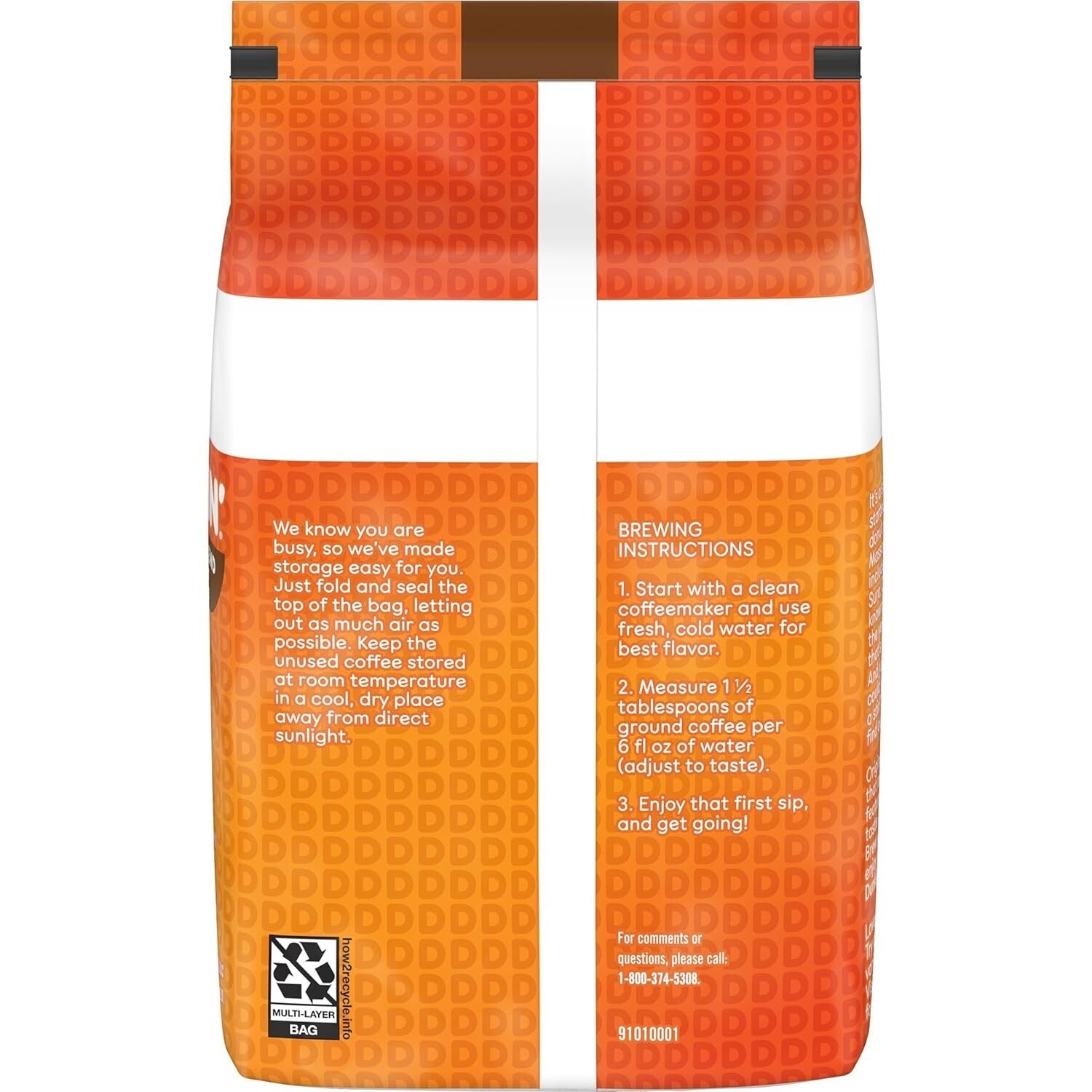 Authentic Medium Roast Ground Coffee - 6 Pack of 18 Ounce Premium Arabica Bags