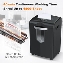 Load image into Gallery viewer, Ultra Quiet Heavy Duty Office Shredder – 20-Sheet Capacity with Easy Operation