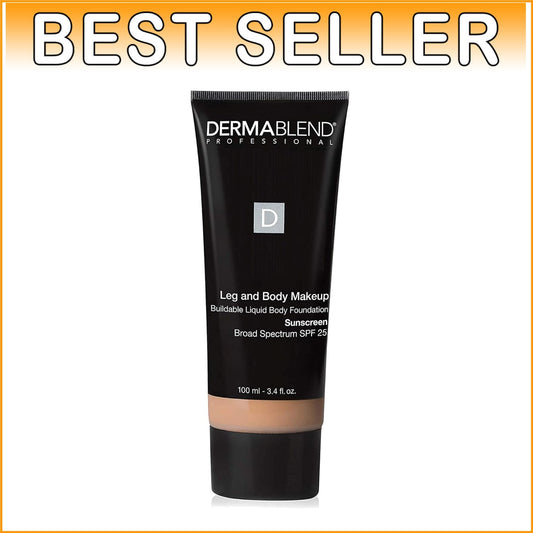 Moisturizing Leg Makeup Foundation - All Skin Types, Natural Finish, 4.8oz