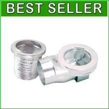Load image into Gallery viewer, Lightweight 12" Dryer Vent Coupling with Flame Resistant Hose for Efficiency