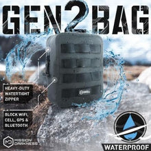 Load image into Gallery viewer, Military Grade Dry Shield MOLLE Faraday Pouch - Waterproof Signal Blocker