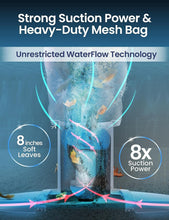 Load image into Gallery viewer, Heavy-Duty Battery Powered Pool Leaf Vacuum - Touch Control &amp; Long Battery Life