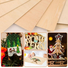 Load image into Gallery viewer, Unfinished Basswood Craft Sheets - 12"x12" - Ideal for Engraving &amp; Model Making