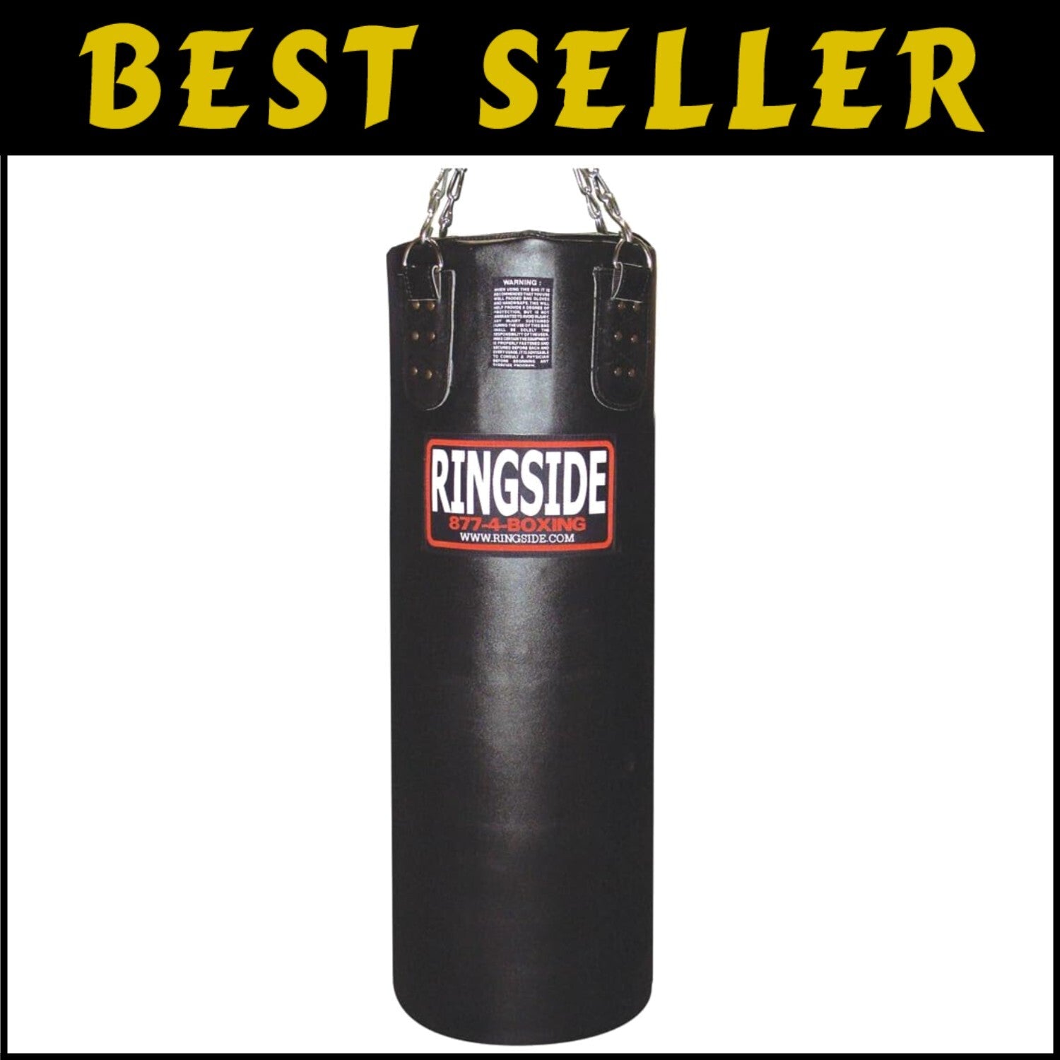 Heavy-Duty Leather Heavy Bag for Boxing & MMA - 14"x42" Dimensions