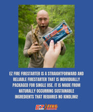 Load image into Gallery viewer, 100-Pack Waterproof Fire Starter Gel for Indoor/Outdoor Use – EZ Fire Quality