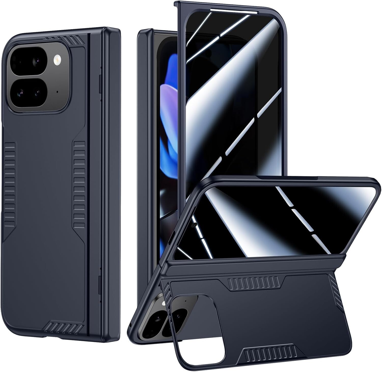 Multi-Functional Google Pixel 9 Pro Fold Case with Wireless Charging & Kickstand