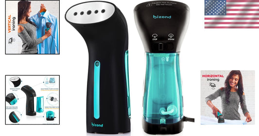 Portable Handheld Travel Steamer - No Spitting, Safe & Efficient Wrinkle Removal