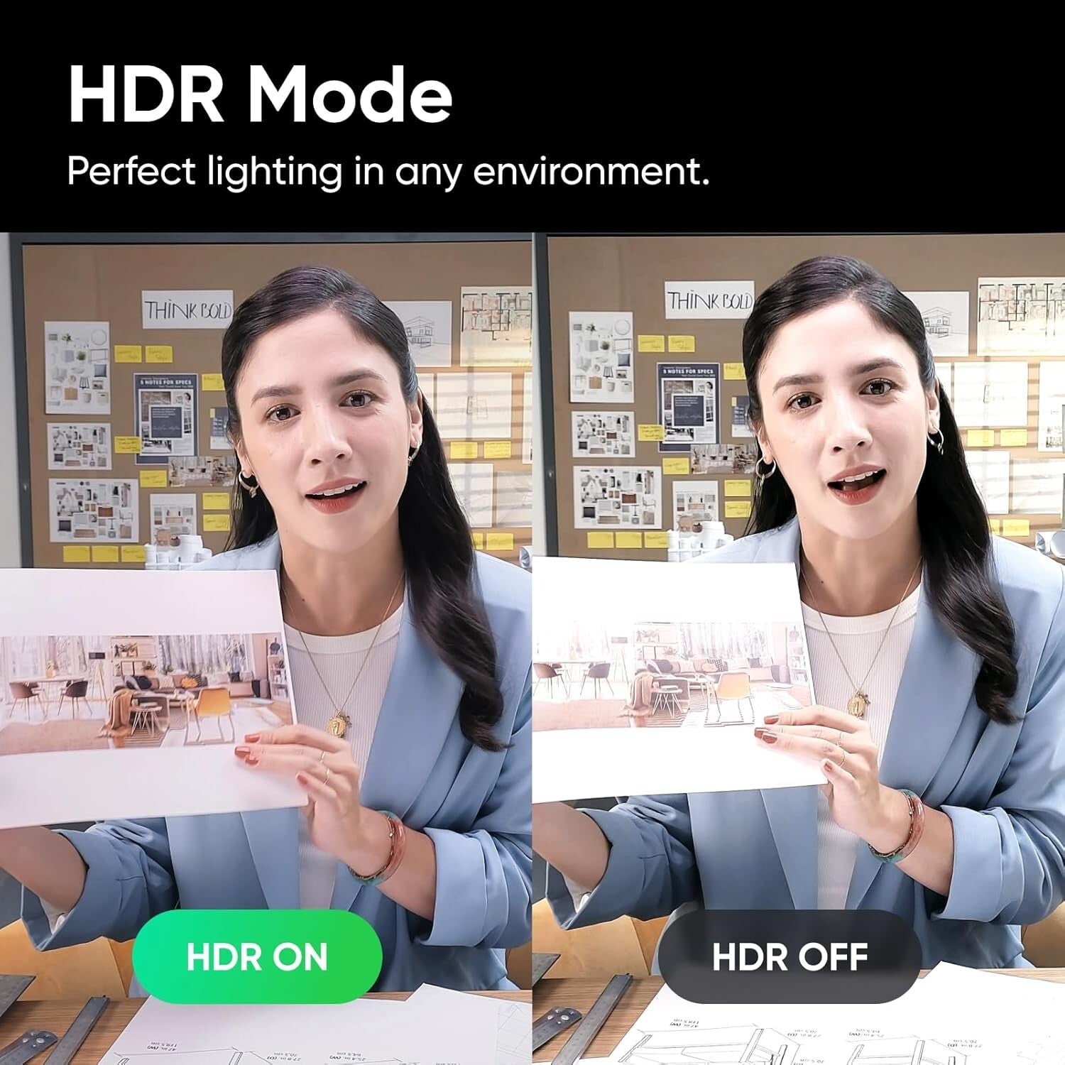 Compact 4K Webcam with Gesture Control & AI Tracking for Seamless Streaming
