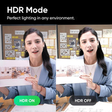 Load image into Gallery viewer, Compact 4K Webcam with Gesture Control &amp; AI Tracking for Seamless Streaming