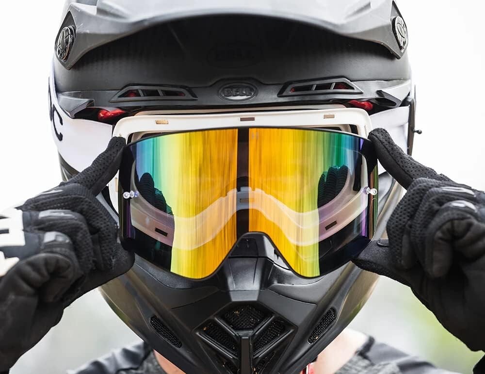 Infinity Magnetic Goggles with Breathable Foam for Motocross & ATV Enthusiasts