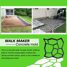 Load image into Gallery viewer, Irregular Hexagonal Stepping Stone Moulds - 2-Pack for Unique Outdoor Pathways