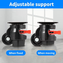 Load image into Gallery viewer, Premium Industrial Casters with Vibration Dampening for Workbenches and Machines