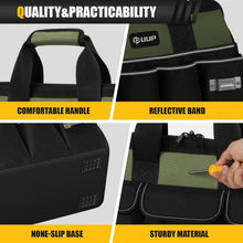 Load image into Gallery viewer, Durable 15-Inch Tool Bag with Adjustable Shoulder Strap - Ideal for Mechanics