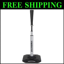 Load image into Gallery viewer, Heavy-Duty Baseball &amp; Softball Batting Tee with Adjustable Height (24.5-42”)