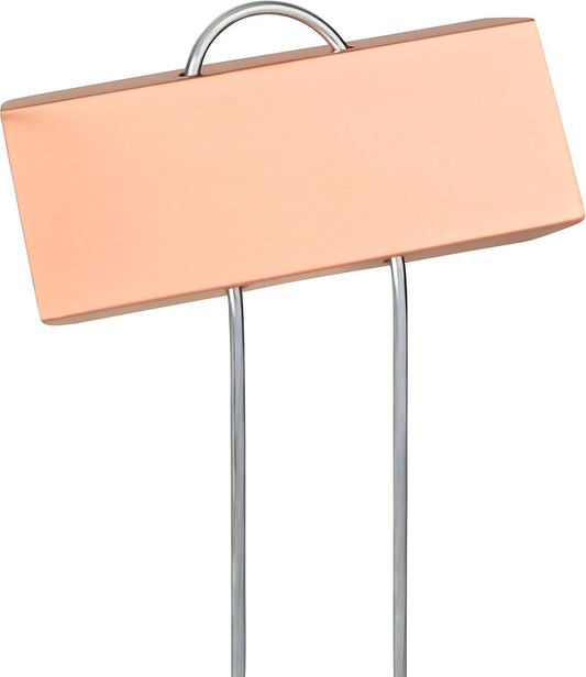 Premium Weatherproof Copper Plant Labels - 100 Durable Labels for Garden Use