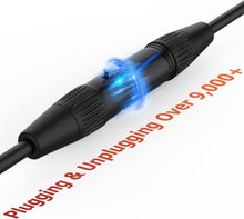 Load image into Gallery viewer, Versatile 4-Channel XLR Snake Cables 3.3FT Pair - Noise-Free Transmission