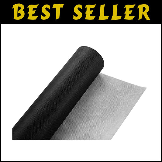 Fiberglass Window Screen Roll 96"x100" - UV Protection & Easy Customization
