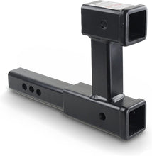 Load image into Gallery viewer, Versatile Dual Trailer Hitch Extender: Adjustable &amp; Anti-Rattle for 2" Receivers