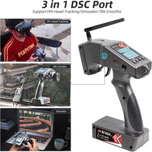 Load image into Gallery viewer, 2.4GHz Radio Controller with Telemetry and Dual-Rate Control for 30 Models