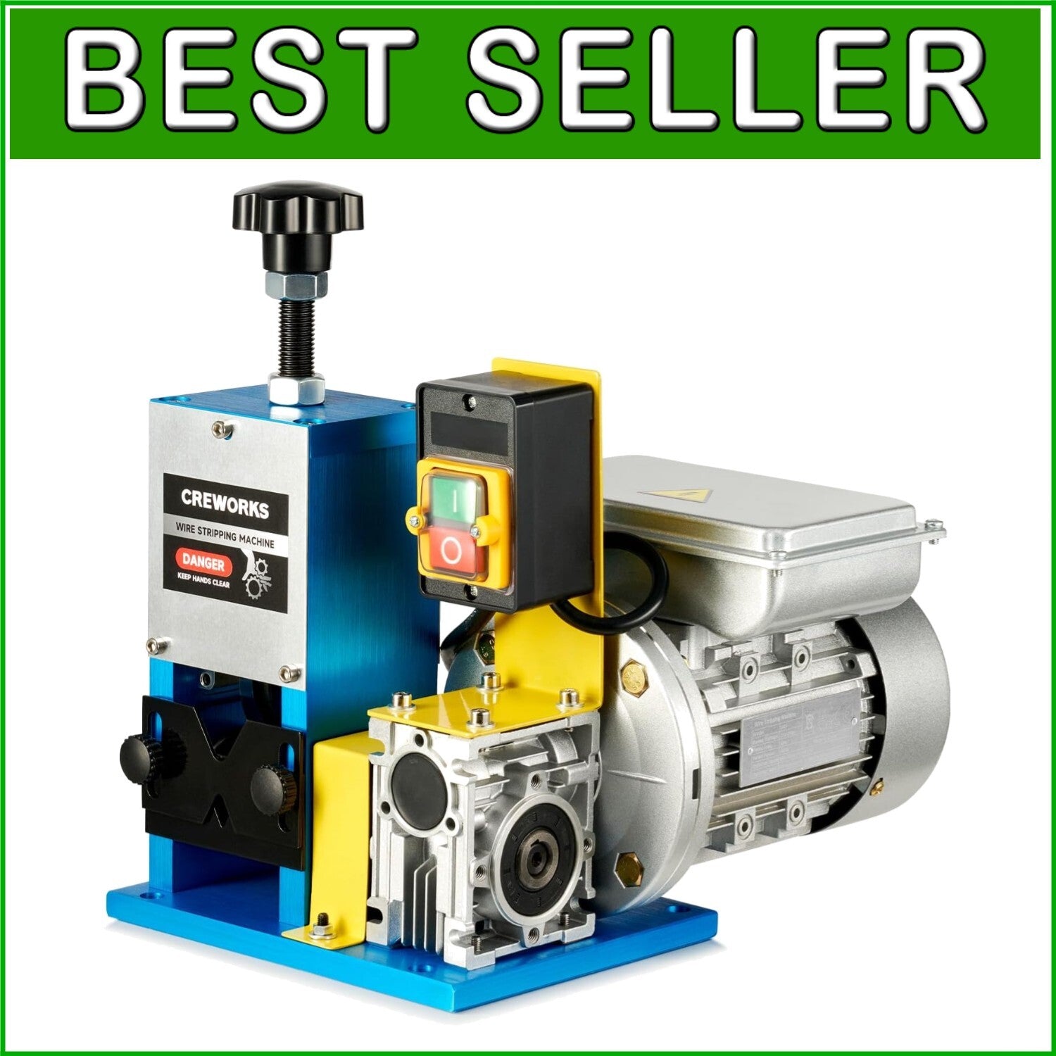 Efficient 180W Wire Stripper - Ergonomic, Compact Design for Easy Use