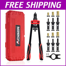 Load image into Gallery viewer, Heavy-Duty 14" Rivet Nut Tool - Quick Change, Durable Design &amp; Full Accessories