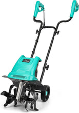 Load image into Gallery viewer, Lightweight 10.5 Amp Electric Cultivator - 12-Inch Wide &amp; 8-Inch Deep Tilling