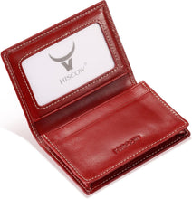 Load image into Gallery viewer, Compact Vintage Leather Business Card Holder - Stylish &amp; Functional Card Case