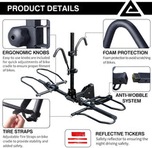 Load image into Gallery viewer, Smart Tilting 2-Bike Carrier with Safety Features - Ideal for Adventure Lovers