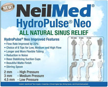 Load image into Gallery viewer, Electric Pulsating Nasal Irrigator with 30 Rinse Packets &amp; Multiple Flow Options
