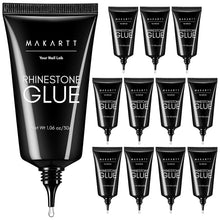 Load image into Gallery viewer, 12PCS Strong Gel Adhesive for Nail Art – Safe, Mess-Free, Professional Quality