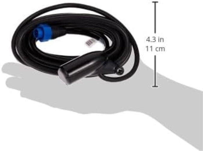 Durable Transom-Mount Transducer with Built-In Temperature for Serious Boaters