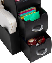 Load image into Gallery viewer, Set of 2 Non-Slip Cup and Condiment Organizers for Modern Countertop Storage
