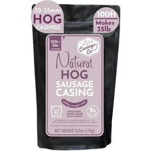 Load image into Gallery viewer, Pre-Tubed 32mm Natural Hog Casings - Ideal for Italian Sausage &amp; Chorizo Making