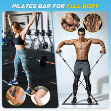 Load image into Gallery viewer, Multifunctional Yoga Pilates Bar with Heavy-Duty Metal Buckle for Smart Workouts