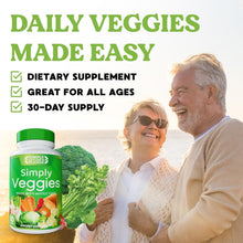 Load image into Gallery viewer, Plant-Based 90 Veggie Capsules with 42 Fruits &amp; Veggies - Gluten-Free Nutrition