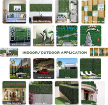 Load image into Gallery viewer, Realistic 10" x 10" Faux Grass Wall Panels – 24Pack for Indoor &amp; Outdoor Use