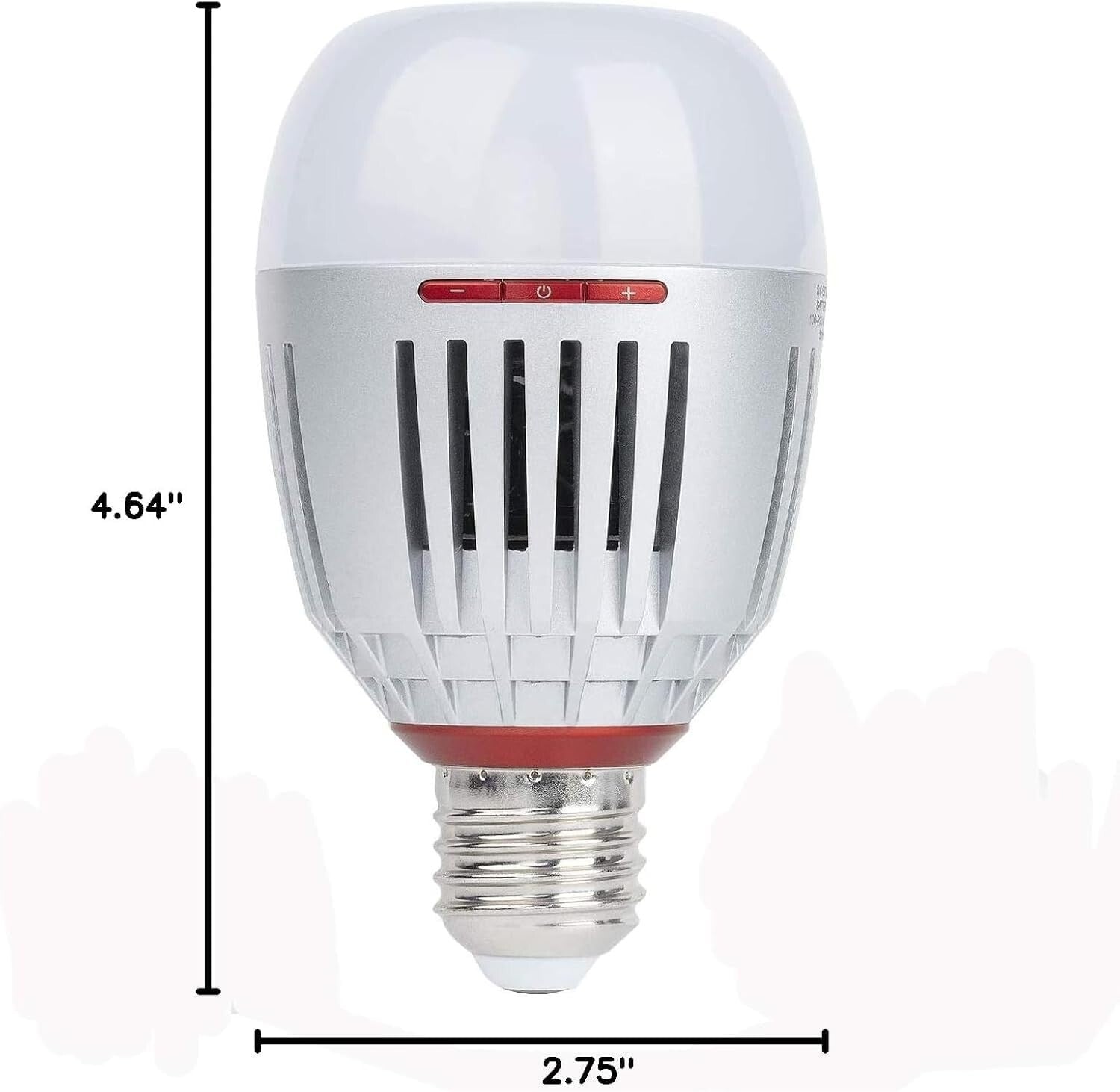 LED Accent B7C 7W RGBWW Bulb with App, Unlimited Color Flexibility & Dual Power
